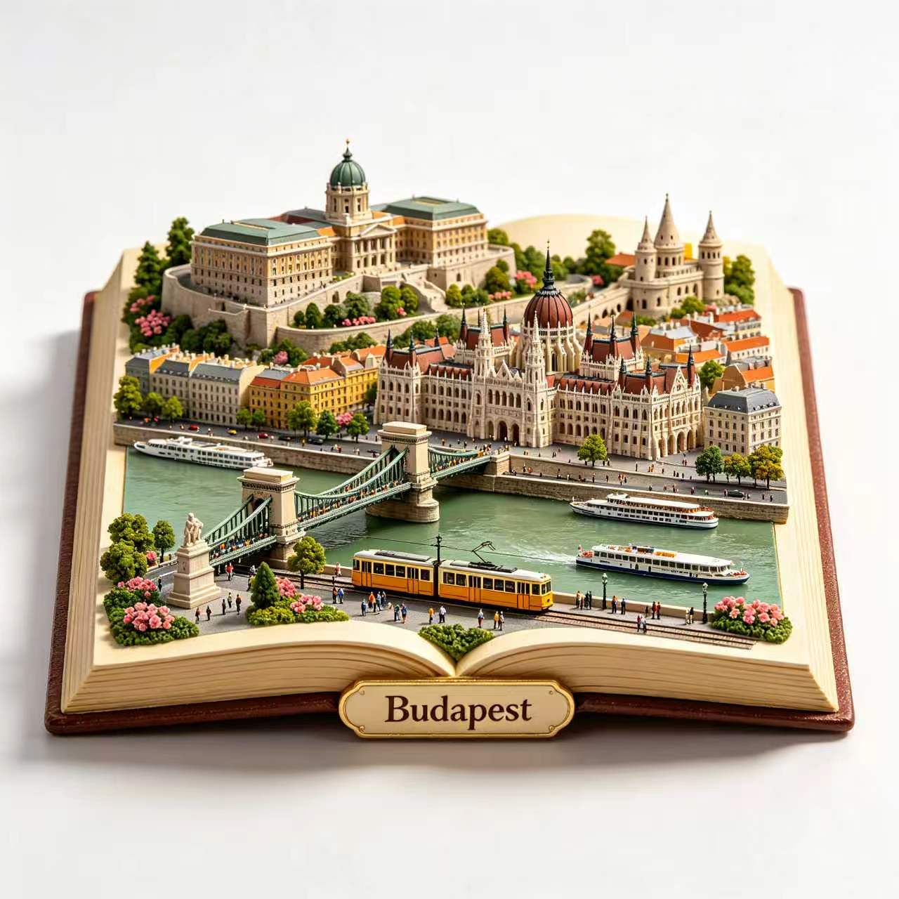 Car Accessories Dubai - Hungary Budapest Metal Fridge Magnets New