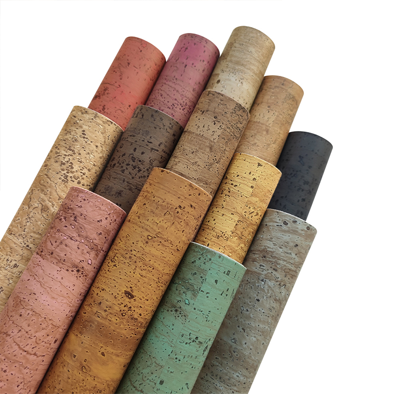 Car Accessories Cork - Colored Portugal Cork Fabric Faux Leather