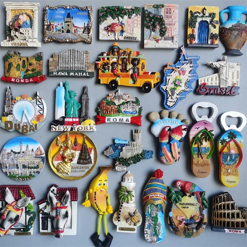 Car Accessories Dubai - Fridge magnets Ronda Verona Italy Praha