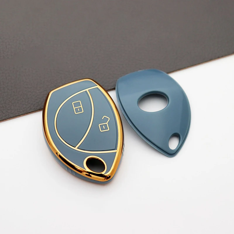 Car Accessories Malaysia - 2/3 Buttons TPU Car Key Case
