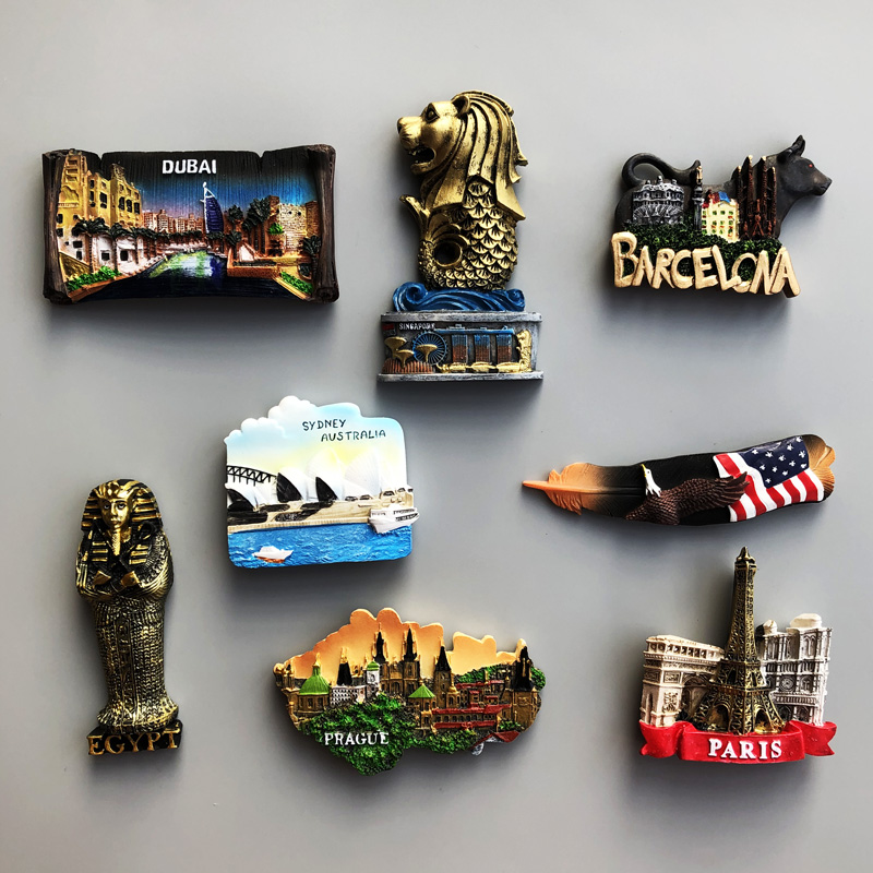 Souvenir Country Fridge Magnet - Car Accessories Dubai recension och pris