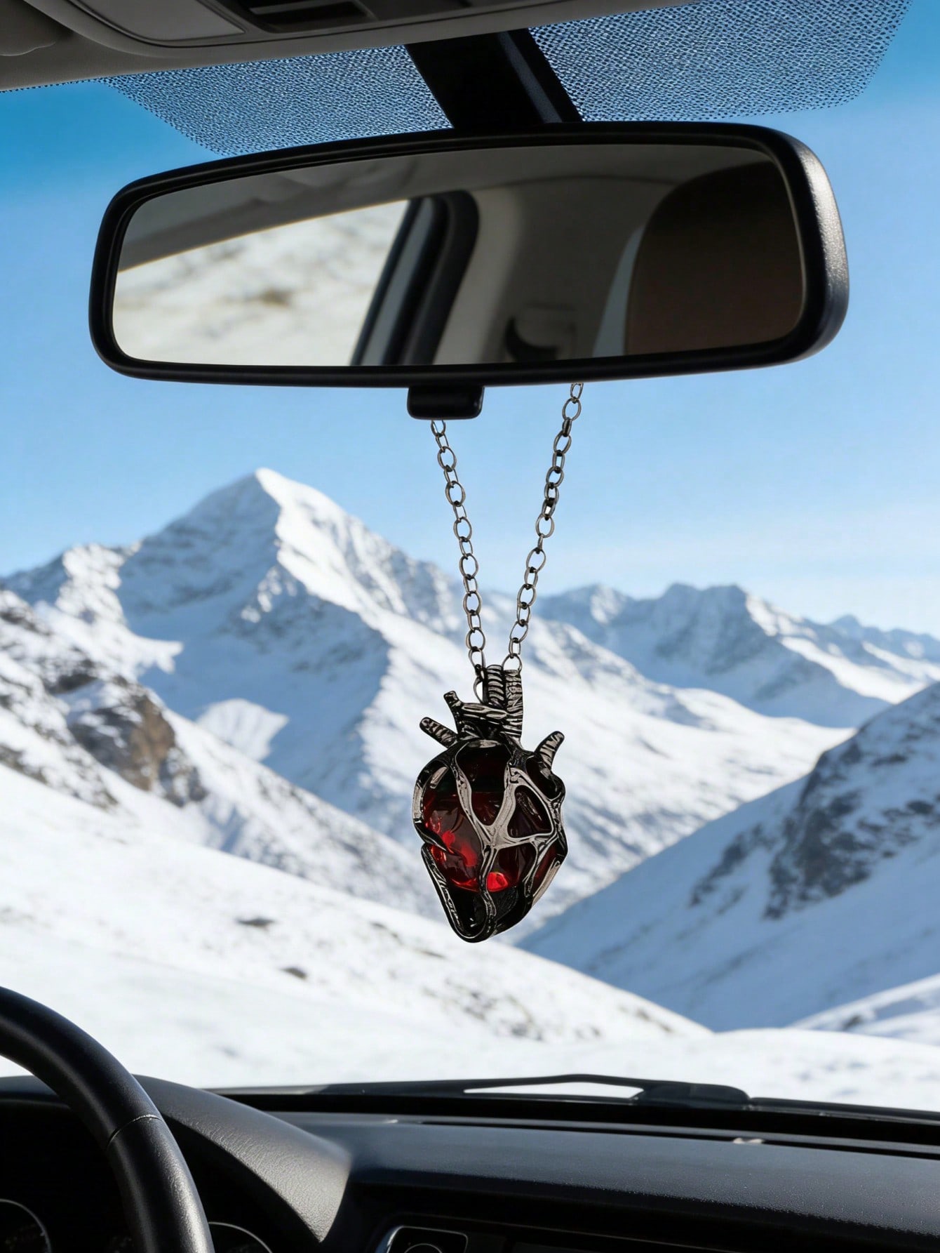 Anatomical Heart Car Pendant w - Car Accessories Evil Eye recension och pris
