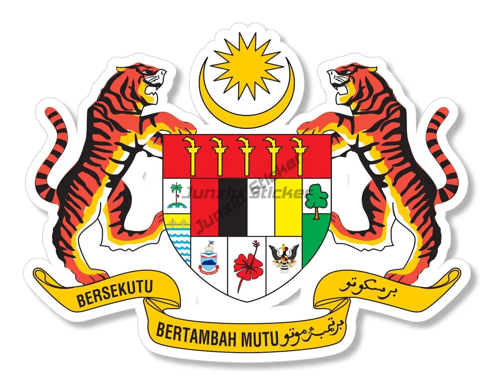 Malaysia MAL Flag Emblem Creat - Car Accessories Malaysia recension och pris