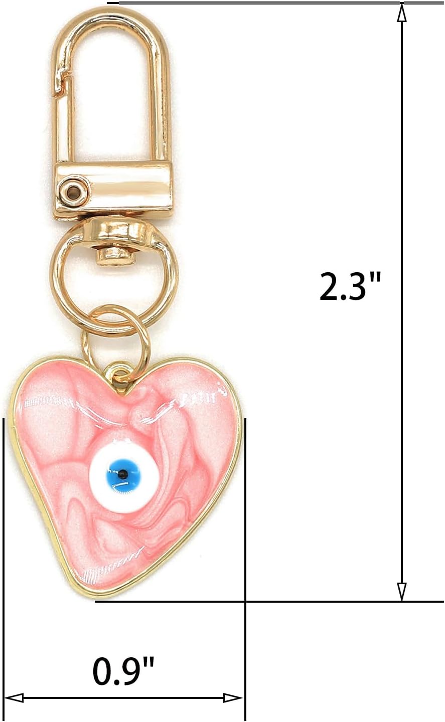 Evil Eye Keychains Sweat-heart - Car Accessories Evil Eye recension och pris