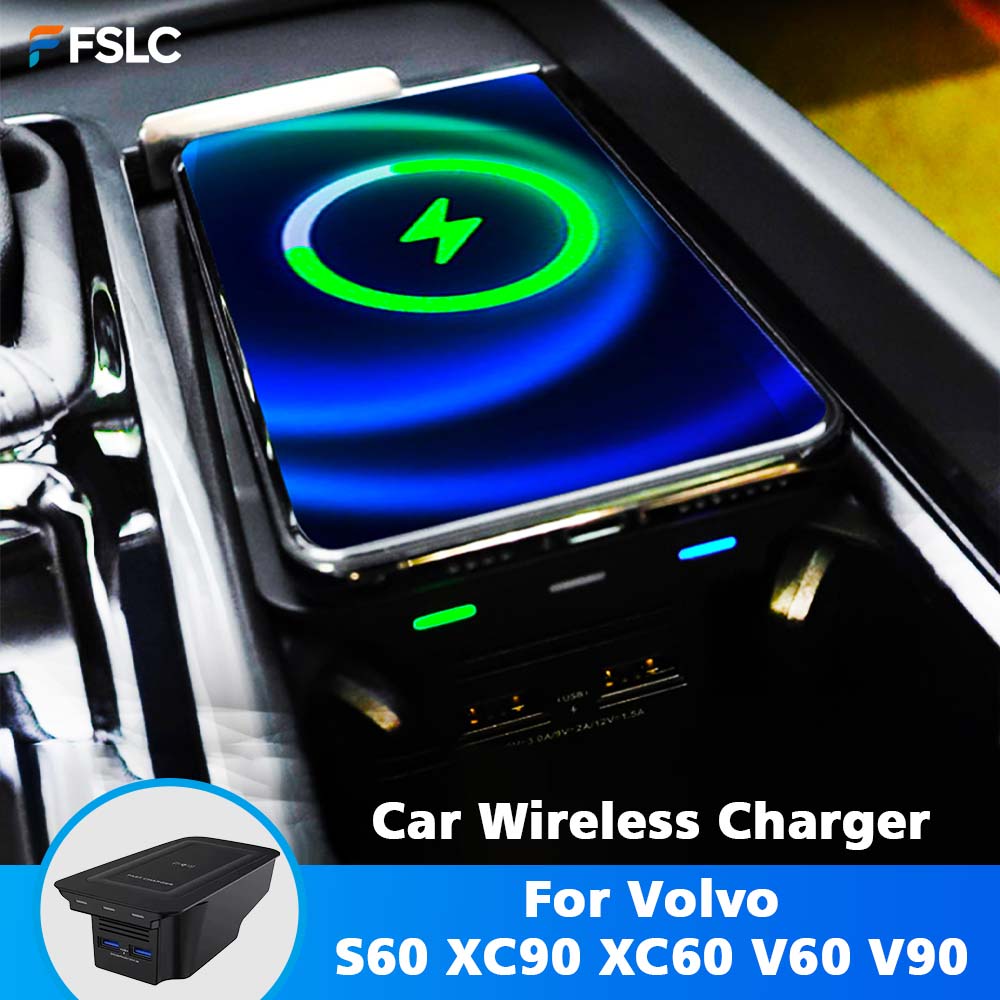 ⭐Genuine⭐ Car Wireless Charger - Volvo Car Accessories Xc60 recension och pris