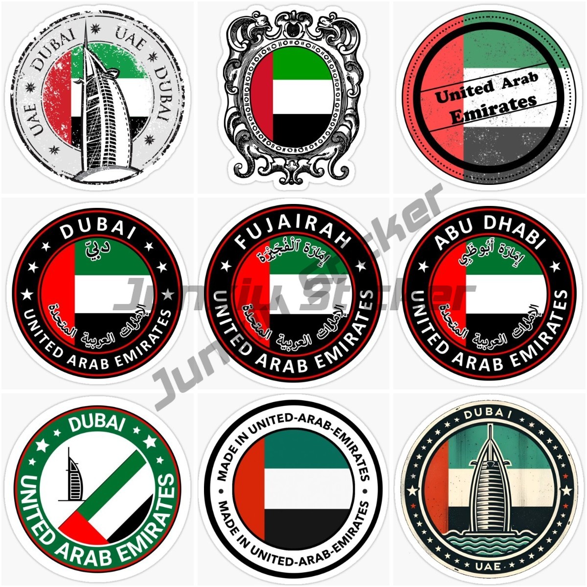 UAE Dubai Circular National Fl - Car Accessories Dubai recension och pris