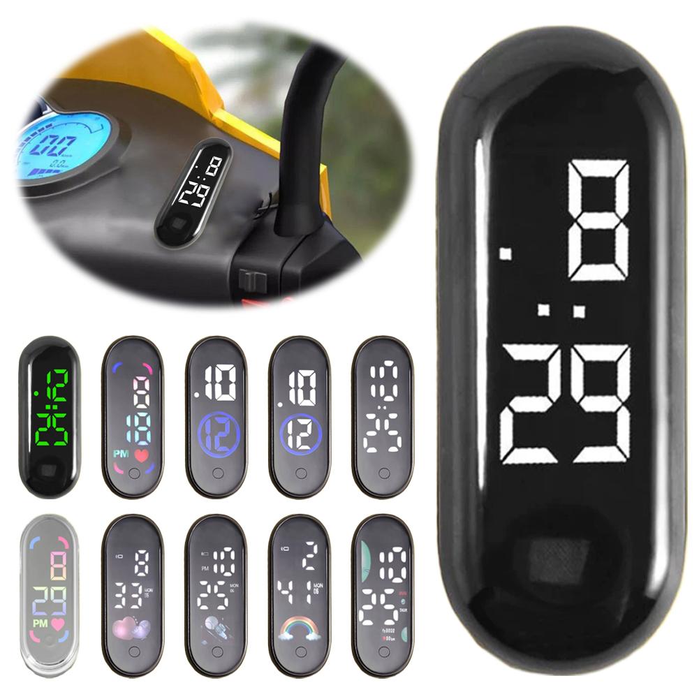 Luminous Motorcycle Car Clock  - Car Accessories Workshop recension och pris