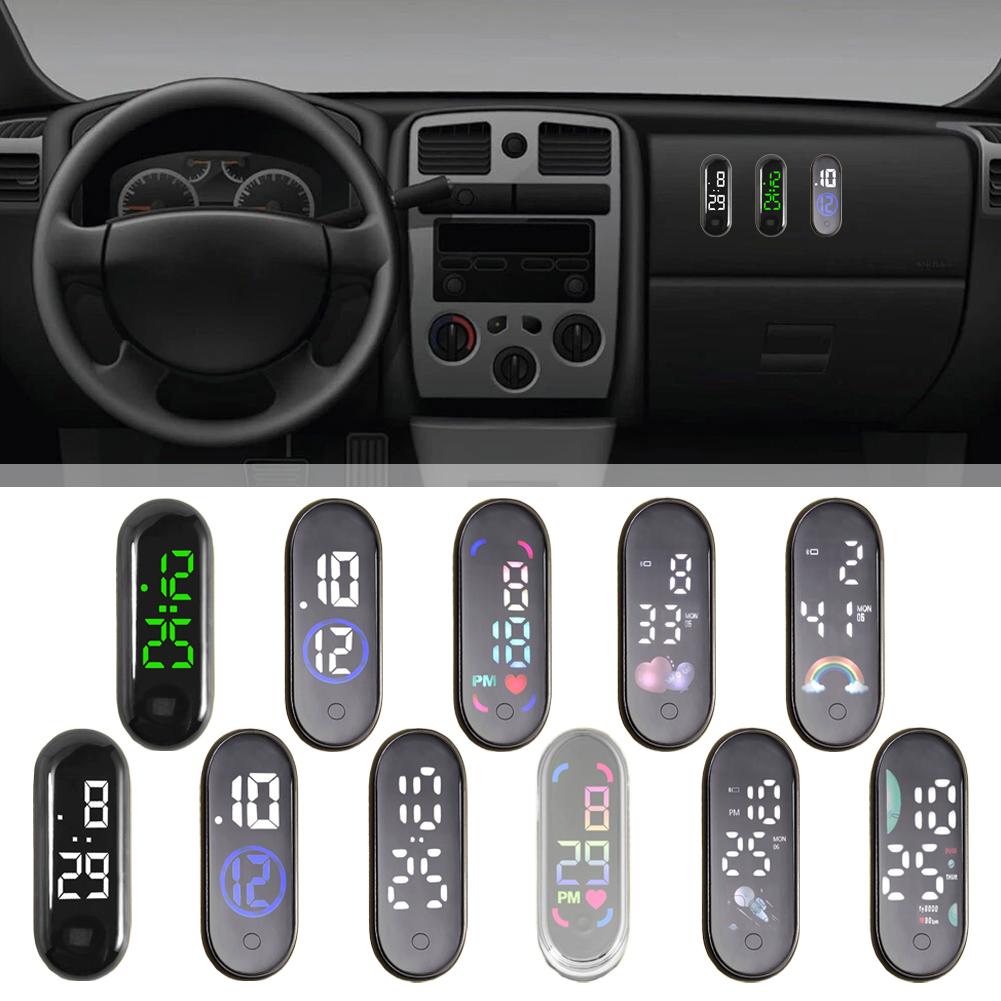 Luminous Motorcycle Car Clock  - Car Accessories Workshop recension och pris