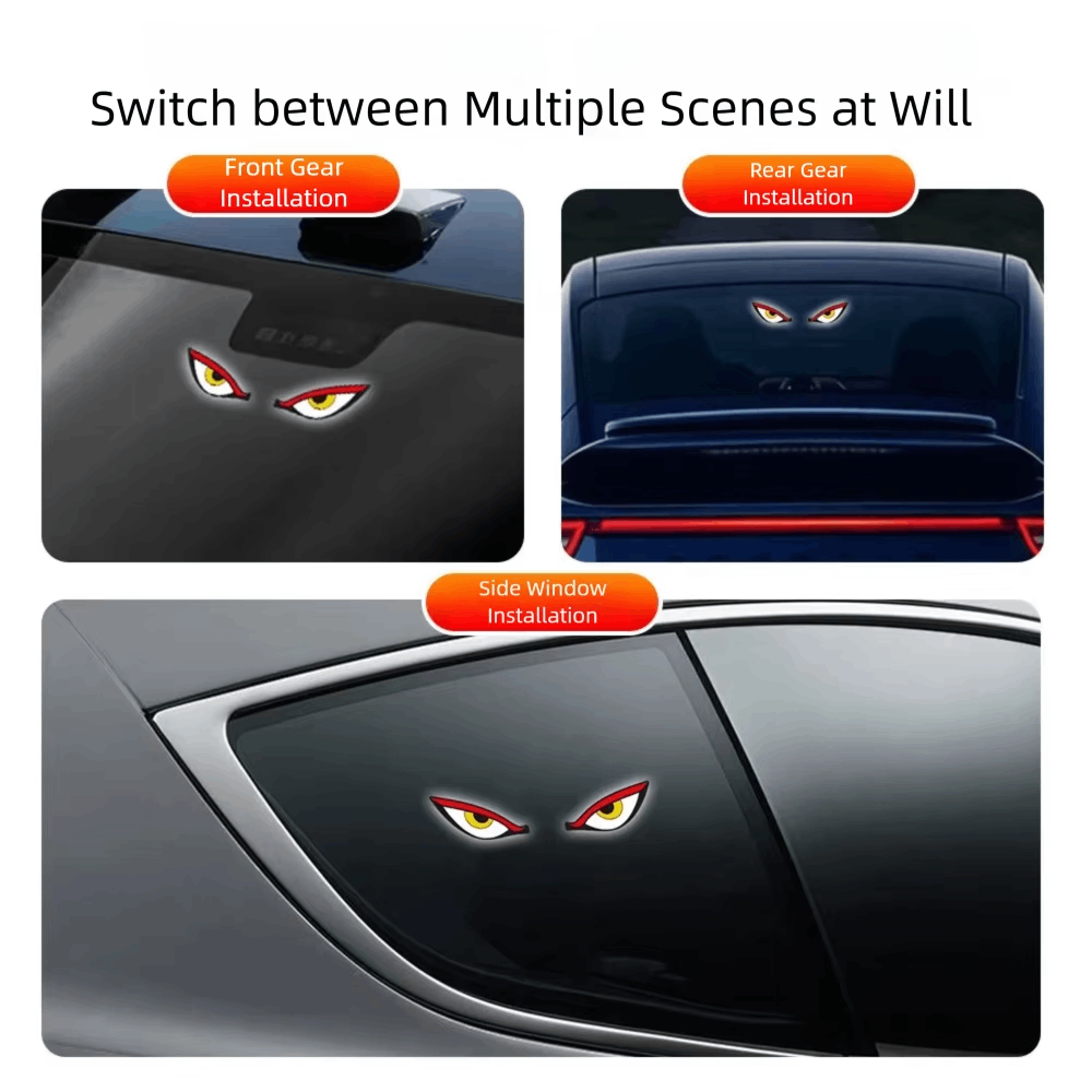 Car Interior Light LED Wireles - Car Accessories Evil Eye recension och pris