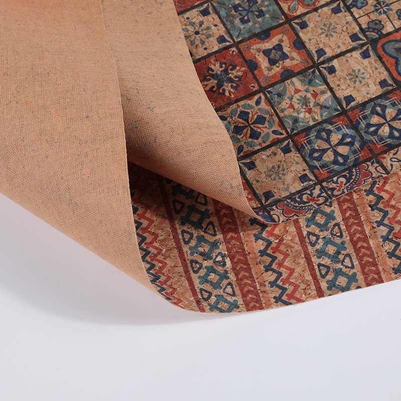 Cork Printed PU Leather Fabric - Car Accessories Cork recension och pris