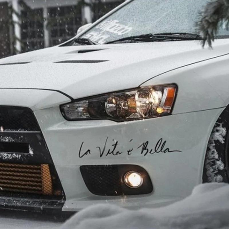 Beautiful life car sticker La  - Car Accessories Evil Eye recension och pris