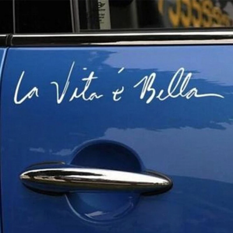 Beautiful life car sticker La  - Car Accessories Evil Eye recension och pris
