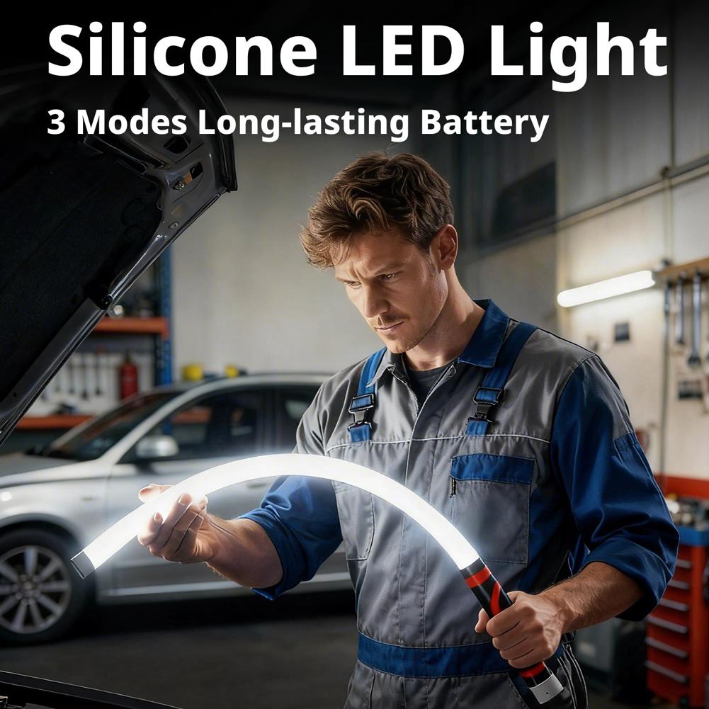 Rechargeable Flexible LED Flas - Car Accessories Workshop recension och pris