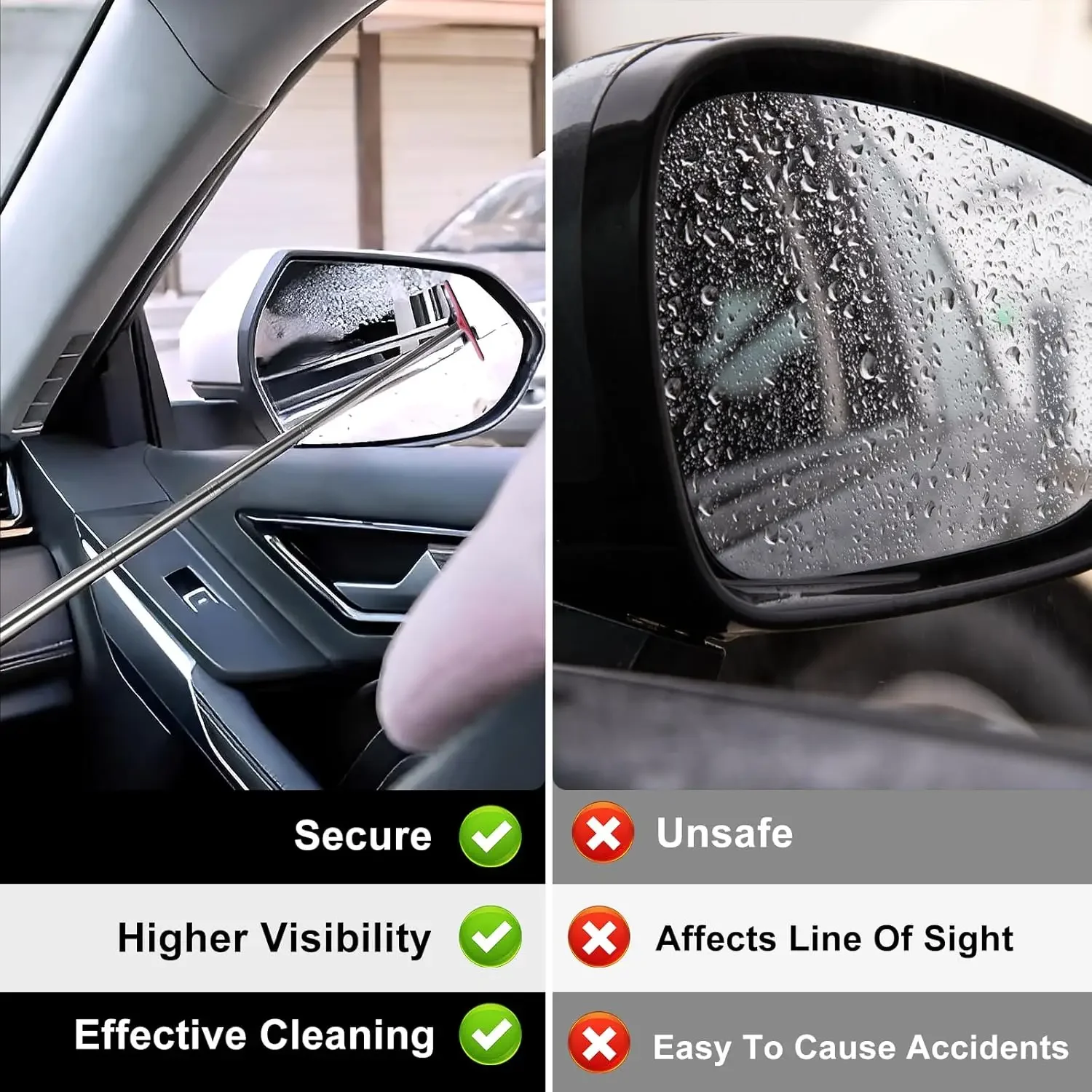 Rearview Mirror Windscreen Wip - Car Accessories Gifts recension och pris