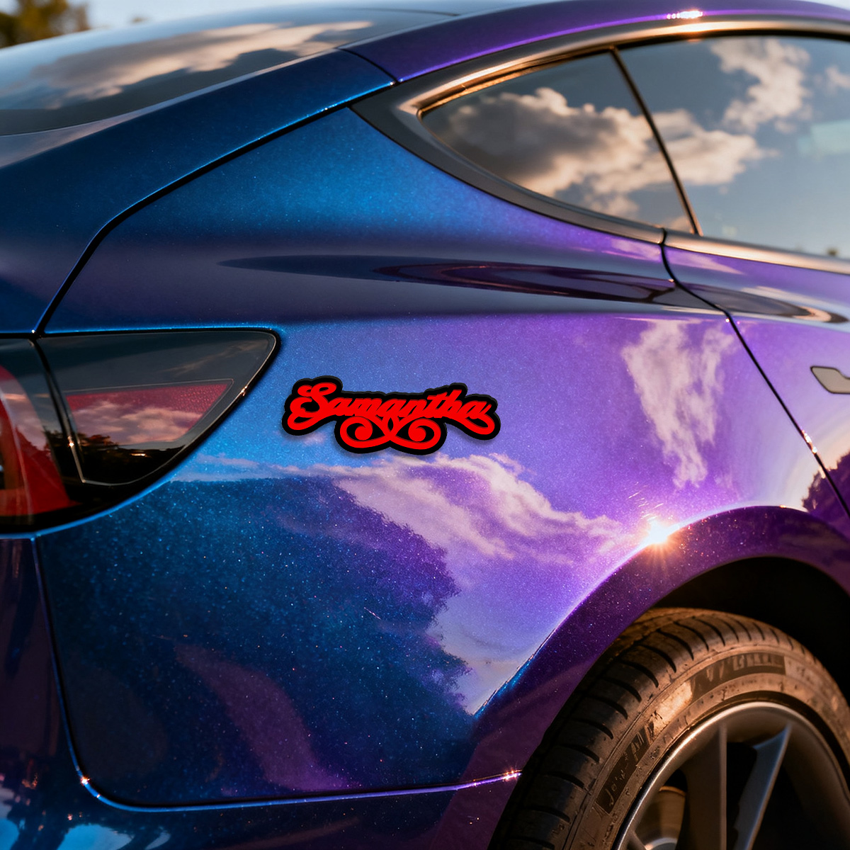 Elegant Samantha Swirl Flouris - Car Accessories Gifts recension och pris