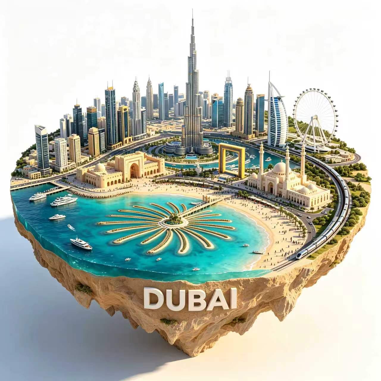 Dubai Fridge Magnets Metal All - Car Accessories Dubai recension och pris