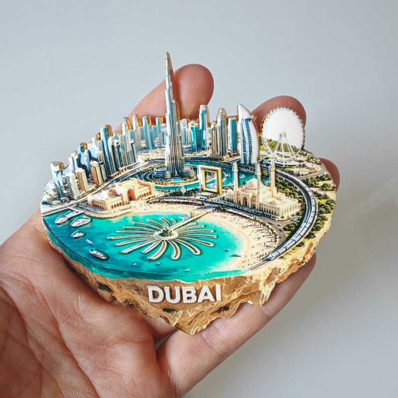 Dubai Fridge Magnets Metal All - Car Accessories Dubai recension och pris