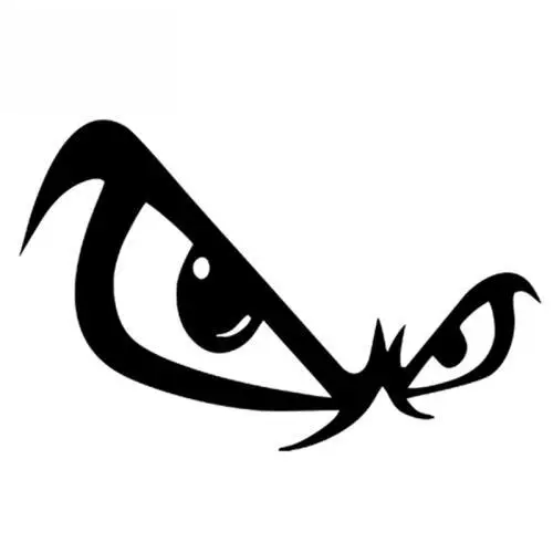 SZWL No Fear Car Sticker Bad B - Car Accessories Evil Eye recension och pris