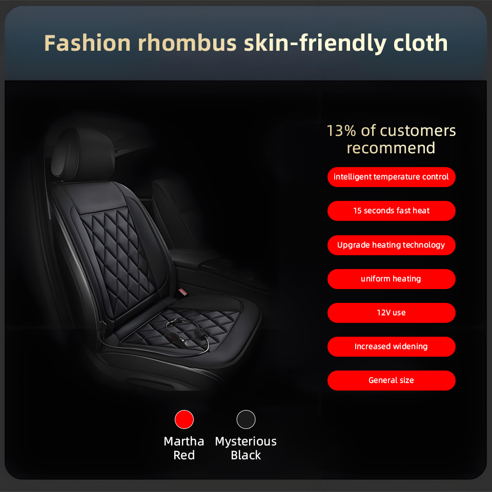 12V Universal Car Heated Seats - Car Accessories Gifts recension och pris