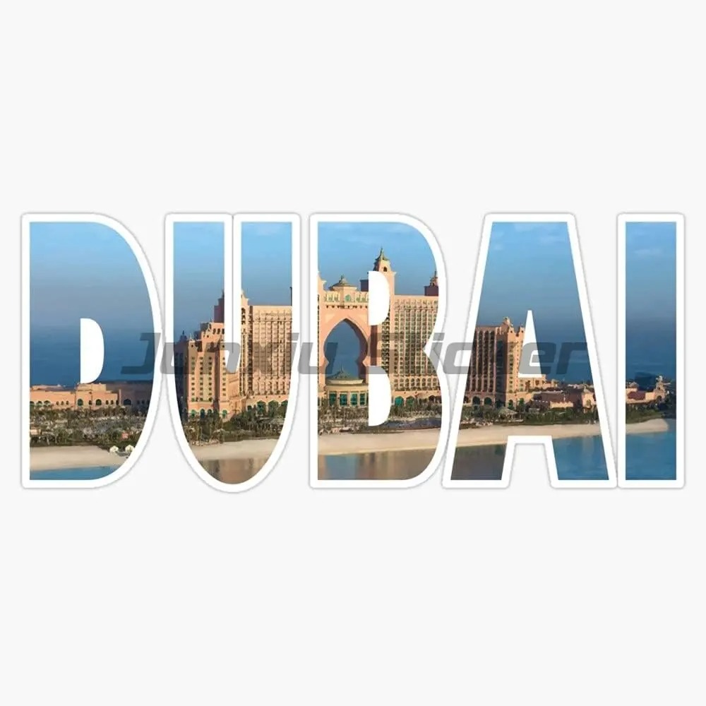 Dubai Country Flag Vinyl Motor - Car Accessories Dubai recension och pris
