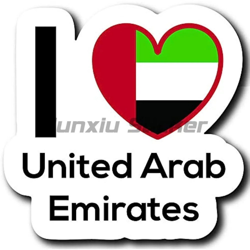 Dubai Country Flag Vinyl Motor - Car Accessories Dubai recension och pris