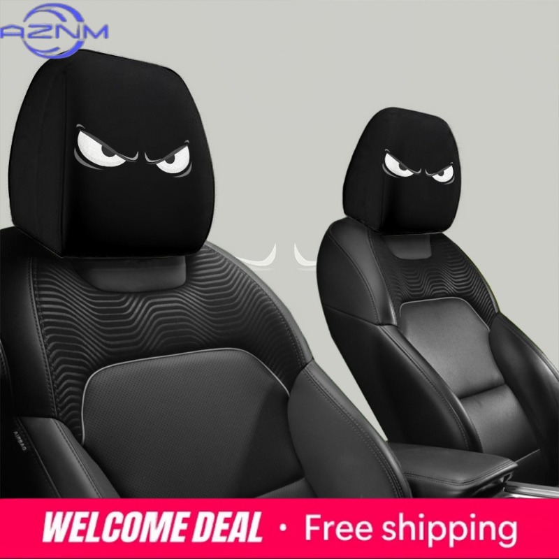 2PCS Evil Eye Printed Car Head - Car Accessories Evil Eye recension och pris