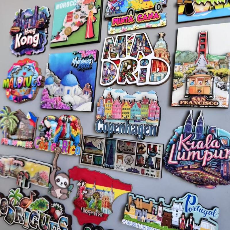 Wood Fridge Magnets Denmark GR - Car Accessories Dubai recension och pris
