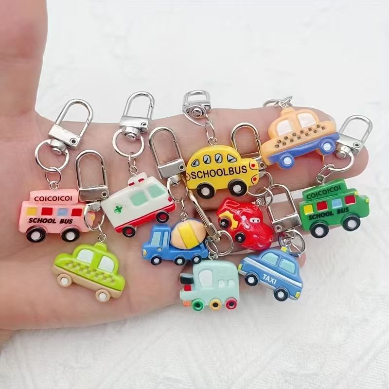 10pcs resin cartoon car keycha - Car Accessories Gifts recension och pris