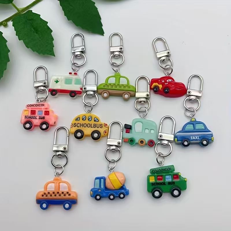 10pcs resin cartoon car keycha - Car Accessories Gifts recension och pris