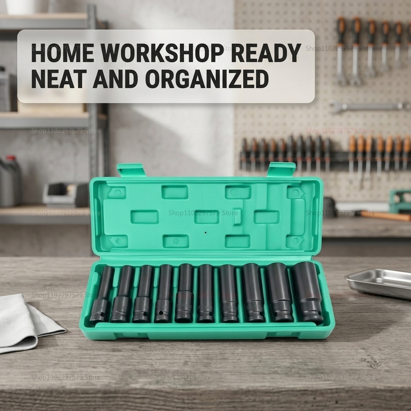 10pcs Socket Wrench Set 8-24mm - Car Accessories Workshop recension och pris
