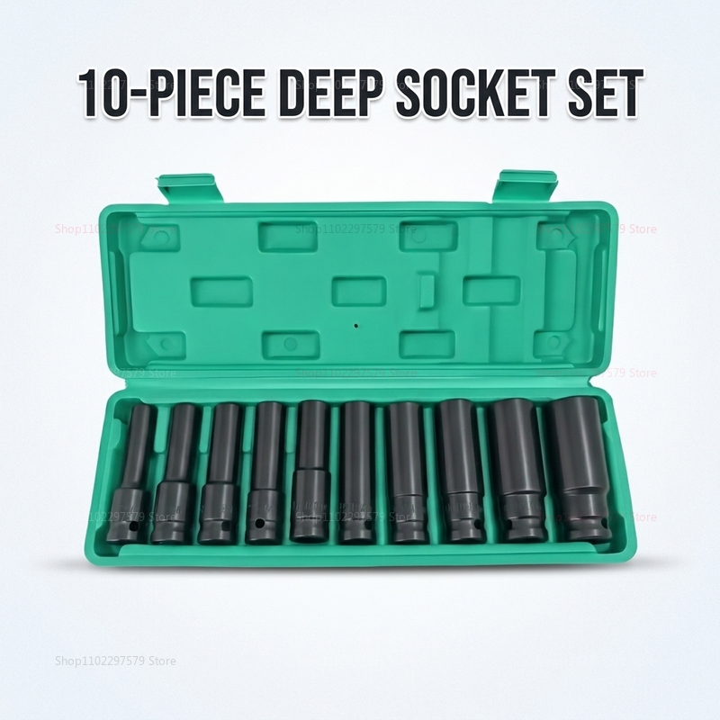 10pcs Socket Wrench Set 8-24mm - Car Accessories Workshop recension och pris