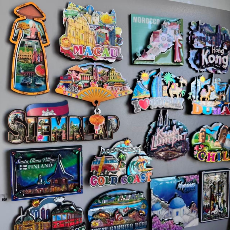 Wooden Fridge Magnets Vietnam  - Car Accessories Dubai recension och pris